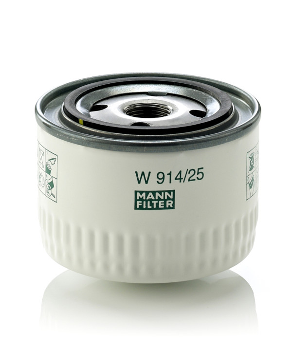 Hydraulikfilter, Automatikgetriebe - W 914/25 MANN-FILTER - 5010372044, 7423246466, 1534588