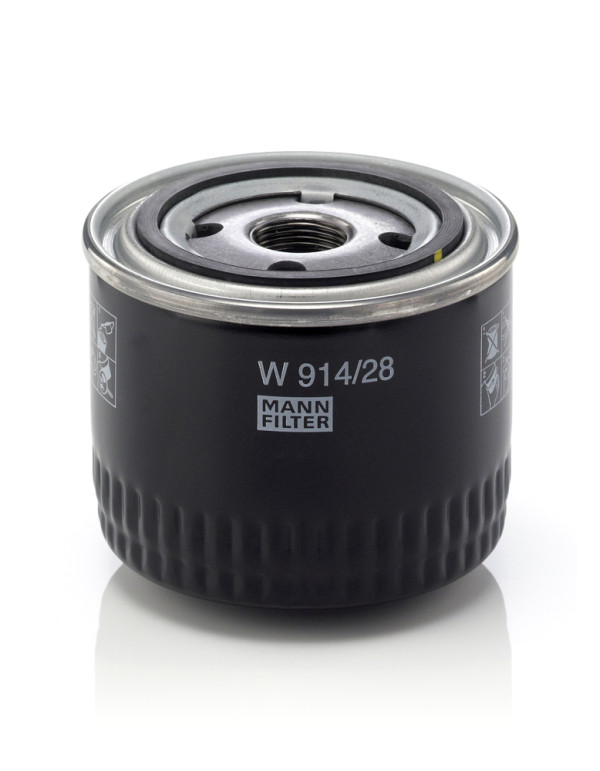 Olejový filtr - W 914/28 MANN-FILTER - 2995811, 5801985959, 500038751