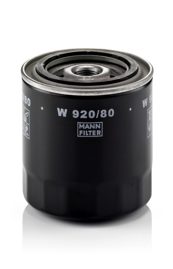 W 920/80, Oil Filter, MANN-FILTER, L19202, OC236, OP562, WL7113