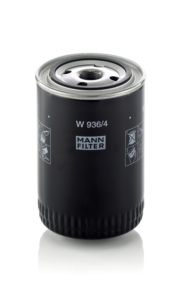 Oil Filter - W 936/4 MANN-FILTER - 0003132302, 1220610, 2771-0793