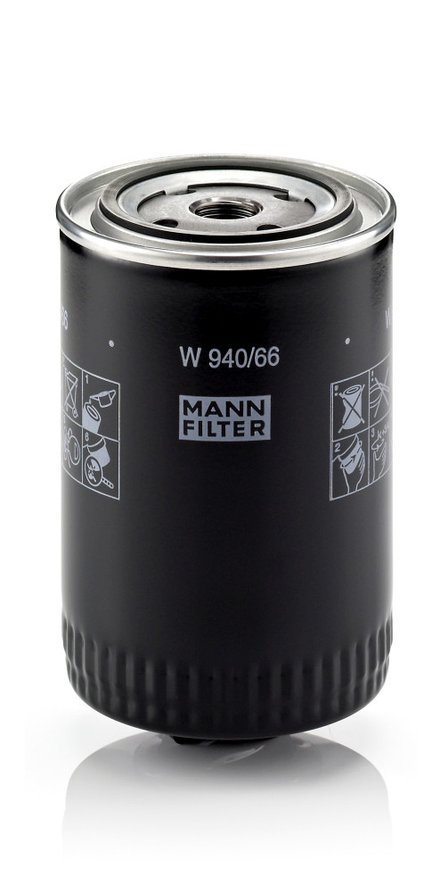 Olejový filtr - W 940/66 MANN-FILTER - 068115561F, 1003220017, 30938601