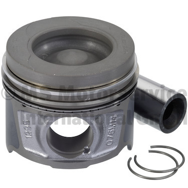 41097600, Piston with rings and pin, KOLBENSCHMIDT, 120A13546R, 120A16598R, 120A14373R