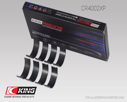CR4002XP, Connecting Rod Bearing, KING, 4B8351H, CB-1453H, CR4002XP