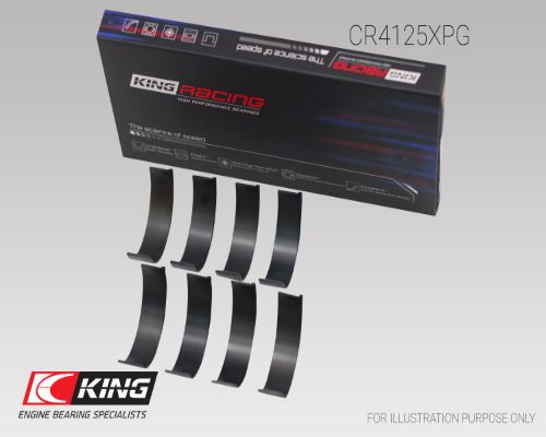 Connecting Rod Bearing - CR4125XPG KING - 4B8296H, CB1657H, CB-1657H