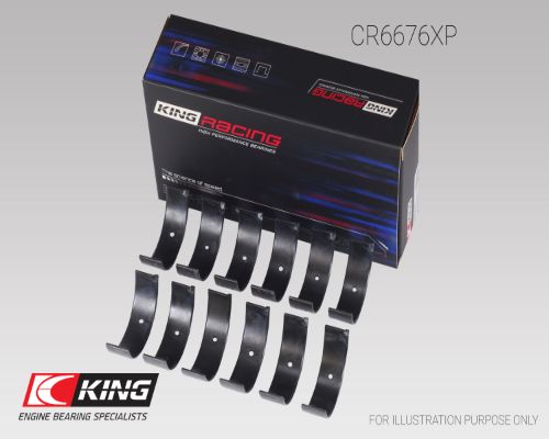 CR6676XP, Connecting Rod Bearing, KING