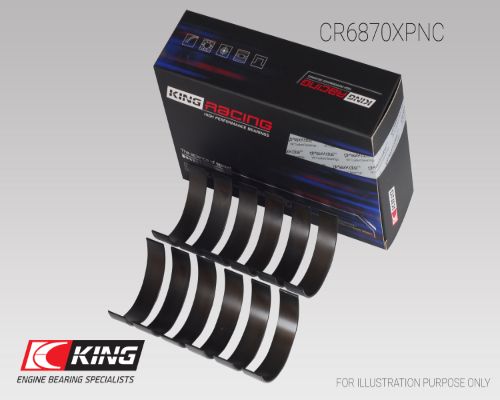 CR6870XPNC, Connecting Rod Bearing, KING