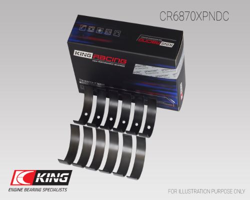 CR6870XPNDC, Connecting Rod Bearing, KING