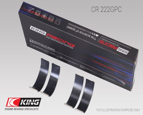 Connecting Rod Bearing - CR 222GPC KING - 4B1584H, 6B1584H, CR222GPC