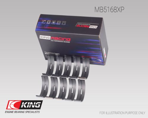MB5168XP, Crankshaft Bearing Set, KING