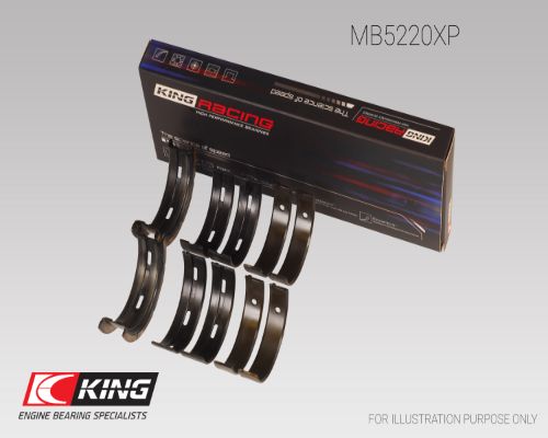 MB5220XP, Crankshaft Bearing Set, KING