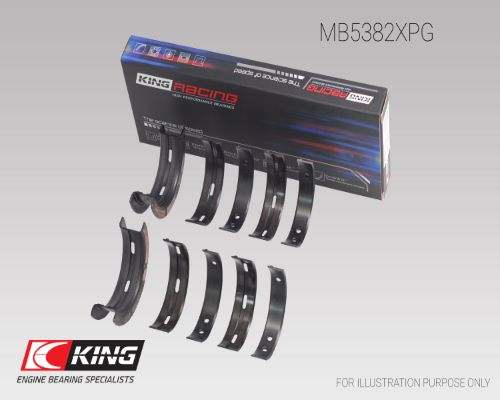 Crankshaft Bearing Set - MB5382XPG KING - 12209AA200, 12209-AA200, 128309H