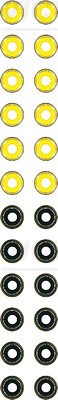 12-37102-02, Seal Set, valve stem, VICTOR REINZ, 4895411(12x), 4895072(12x), 92997, N92997-00, 1399566, 1399569