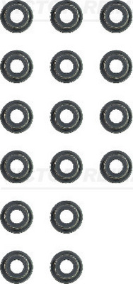 Seal Set, valve stem - 12-52829-01 VICTOR REINZ - 09289-06003-000(16x), 0KL0210155(16x), 30874486(16x)