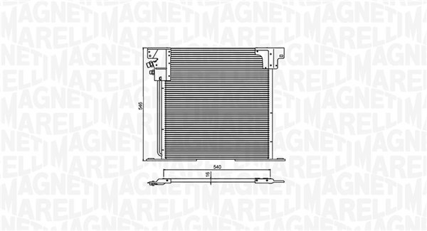 350203903000, Condenser, air conditioning, MAGNETI MARELLI, A6388350170, 0806.2009, 30005220, 35305, 53701, 817011, 8FC351037-341, 94226, DCN17030, MS5220