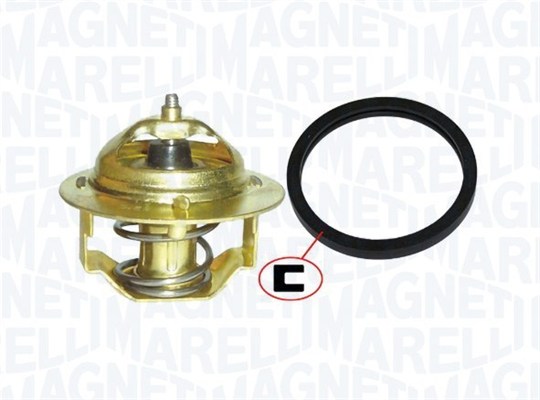 352317100590, Thermostat, coolant, MAGNETI MARELLI, MD005371, MD075460, MD972905, MD972908, MD997219, MD997220, MD997439, MD997602, MD997603, MD997607, 240-82, 3119.82D4, 7.8229, TH03282G2, TH5075.82J, 7.8437